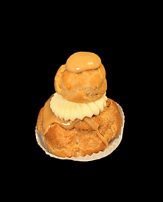 Religieuse au café